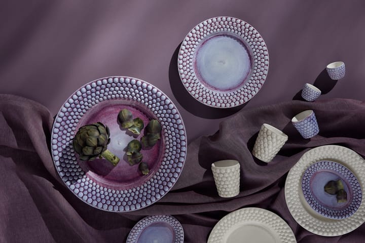 Bubbles plate 28 cm, Violet Mateus