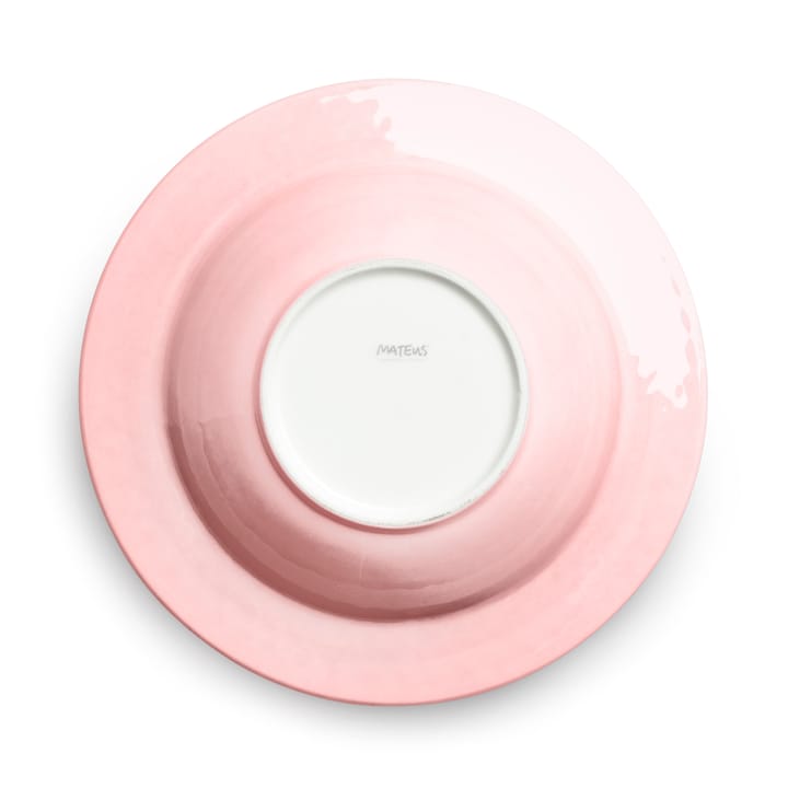 Bubbles soup plate 25 cm, light pink Mateus