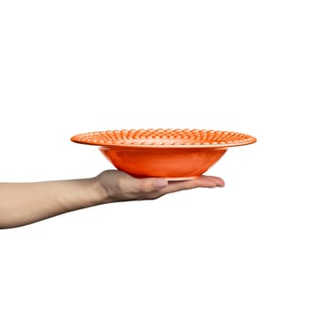 Bubbles soup plate 25 cm - Orange - Mateus