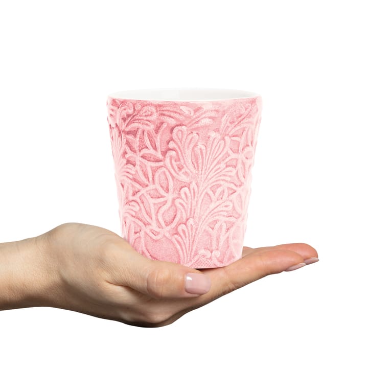 Lace mug 30 cl, Light pink Mateus