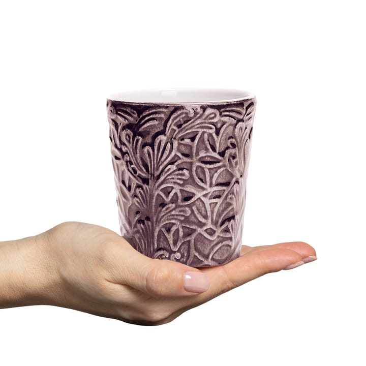 Lace mug 30 cl, Plum Mateus