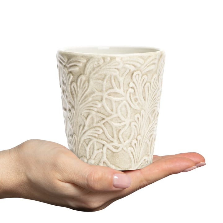 Lace mug 30 cl, Sand Mateus