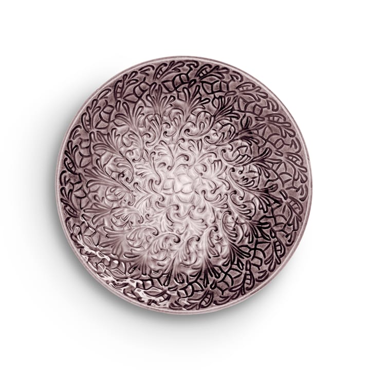 Lace plate 20 cm, Plum Mateus