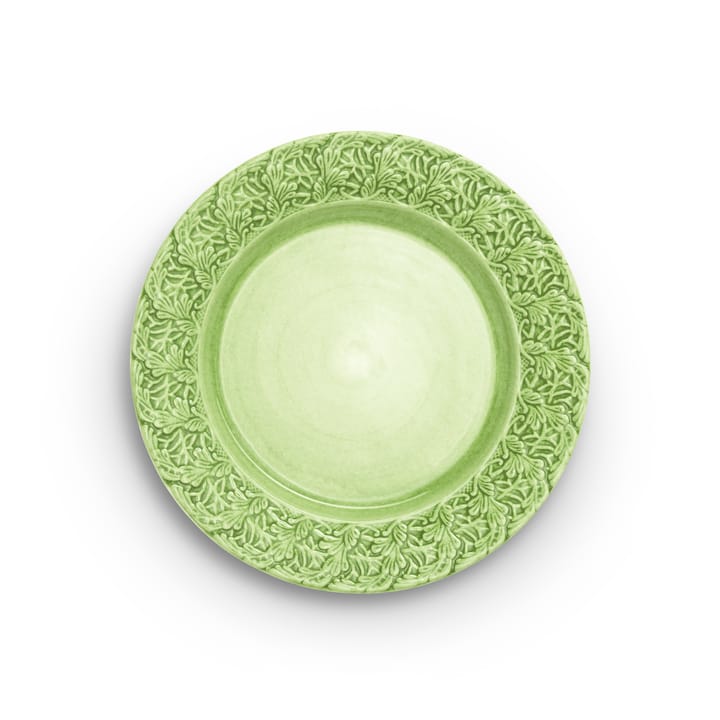 Lace plate 25 cm, Green Mateus