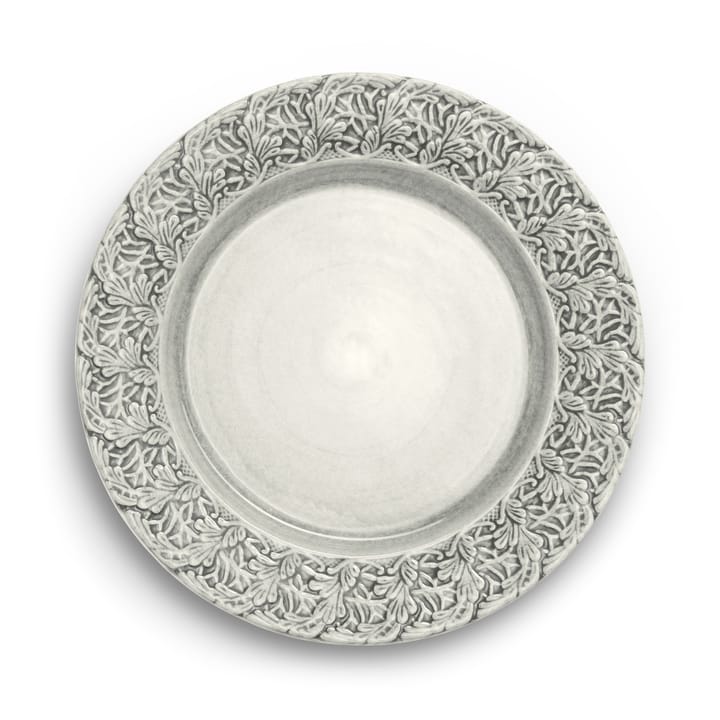 Lace plate 25 cm, Grey Mateus