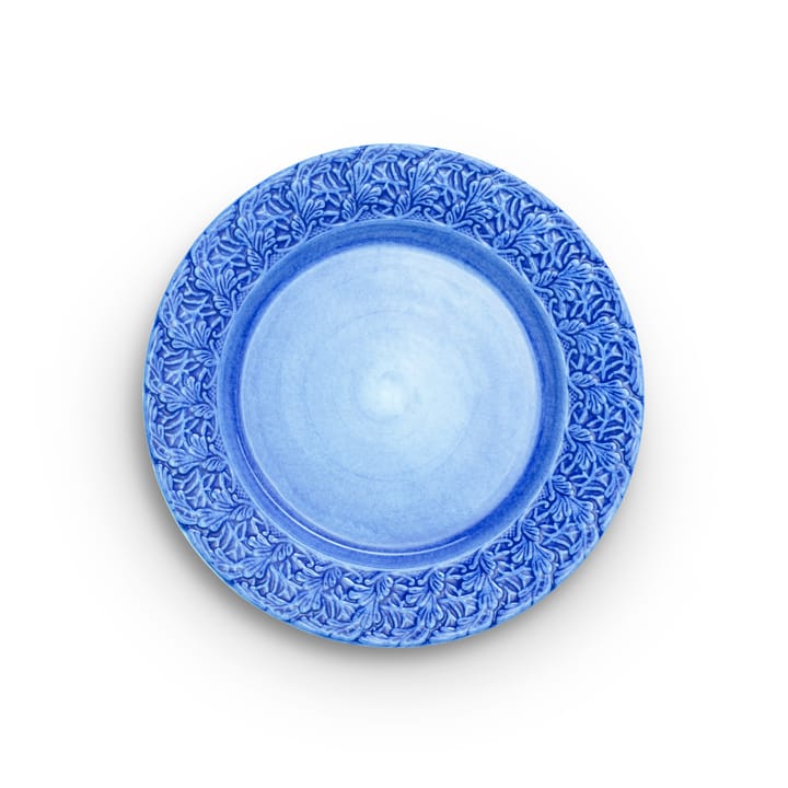 Lace plate 25 cm, Light blue Mateus