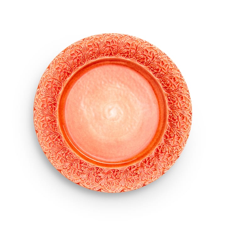 Lace plate 25 cm, Orange Mateus