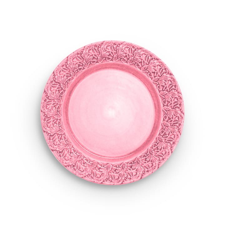 Lace plate 25 cm, Pink Mateus