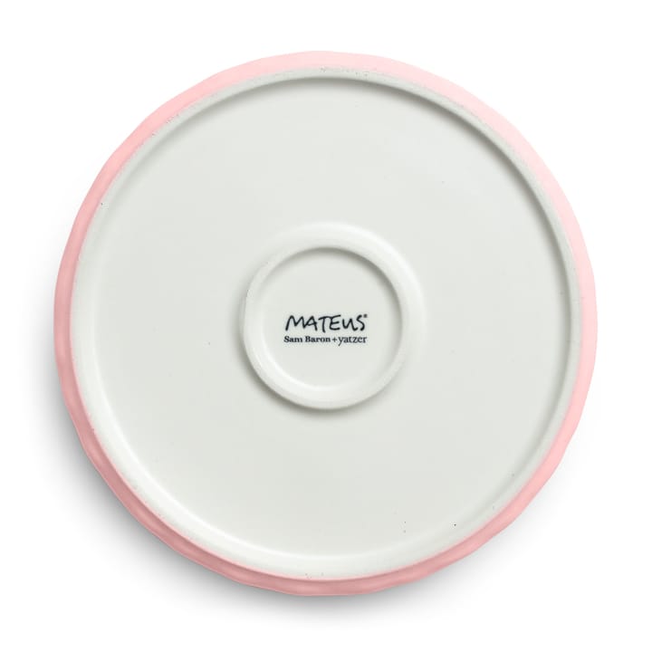 MSY plate 13 cm, light pink Mateus