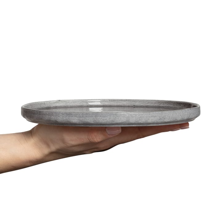 MSY plate 20 cm, Grey Mateus