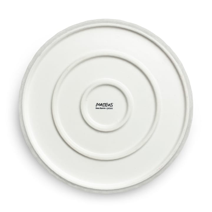 MSY plate 20 cm, Grey Mateus