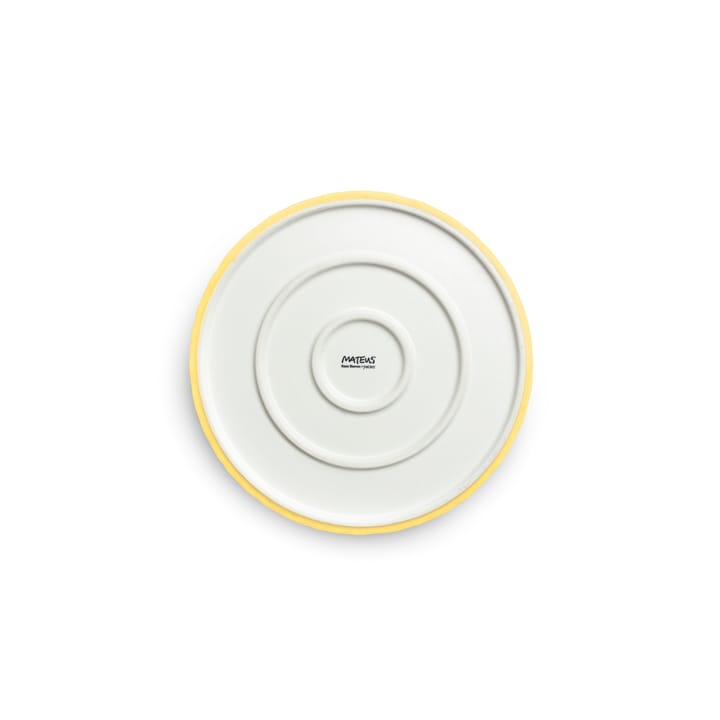 MSY plate 20 cm, Yellow Mateus