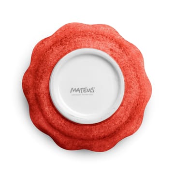 Oyster bowl Ø13 cm - Red-Limited Edition - Mateus