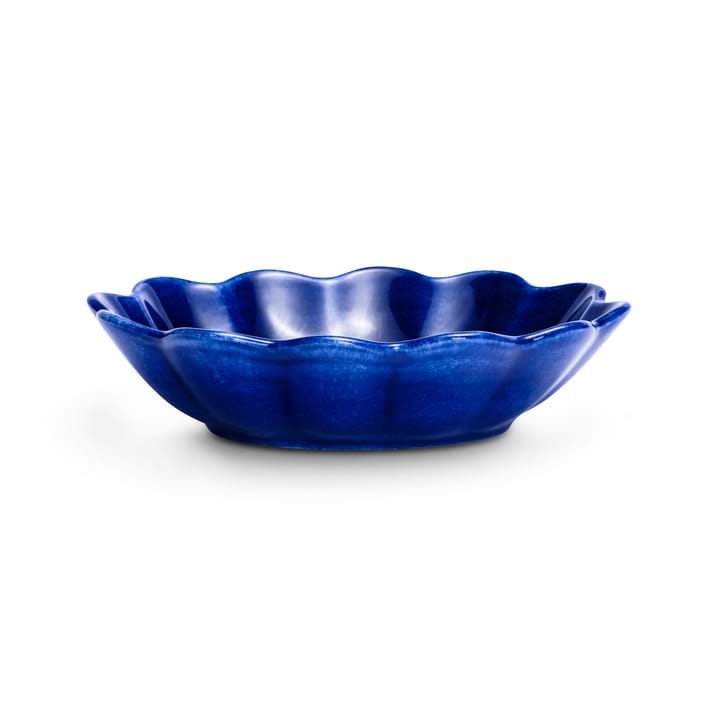 Oyster bowl 16x18 cm, Blue Mateus