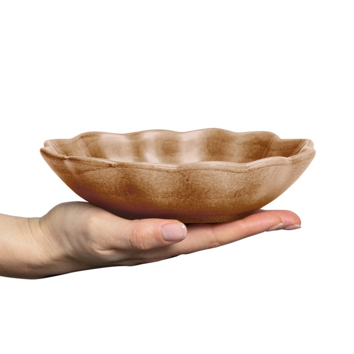 Oyster bowl 16x18 cm, cinnamon Mateus