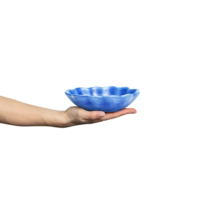 Oyster bowl 16x18 cm, Light blue Mateus