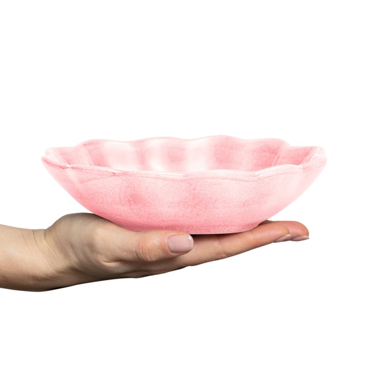 Oyster bowl 16x18 cm, light pink Mateus