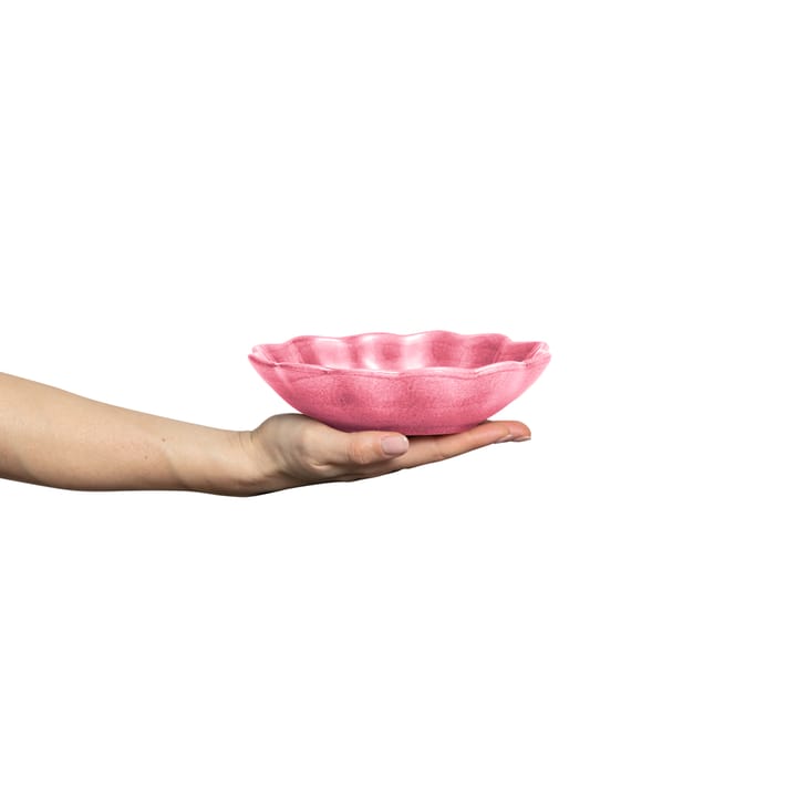 Oyster bowl 16x18 cm, Pink Mateus