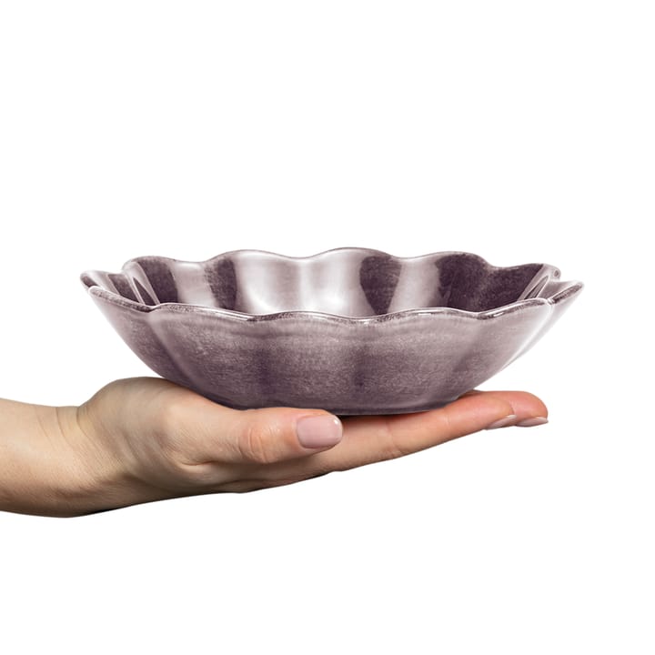 Oyster bowl 16x18 cm, Plum Mateus