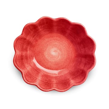 Oyster bowl 16x18 cm - Red-Limited Edition - Mateus