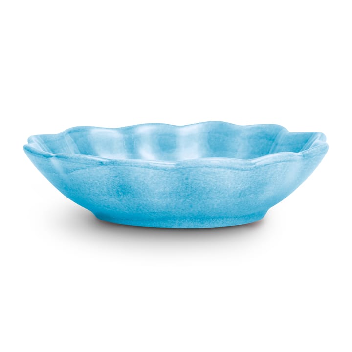 Oyster bowl 16x18 cm, Turquoise Mateus