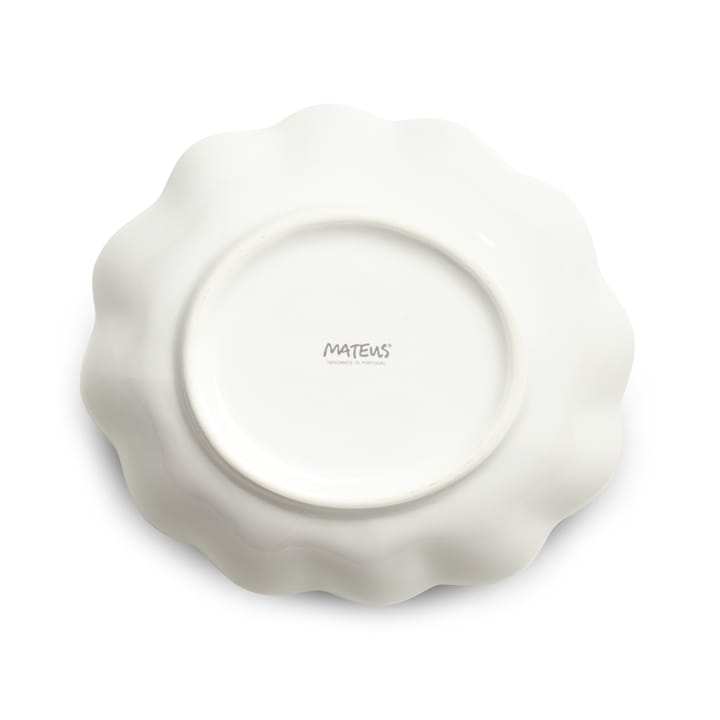 Oyster bowl 16x18 cm, white Mateus