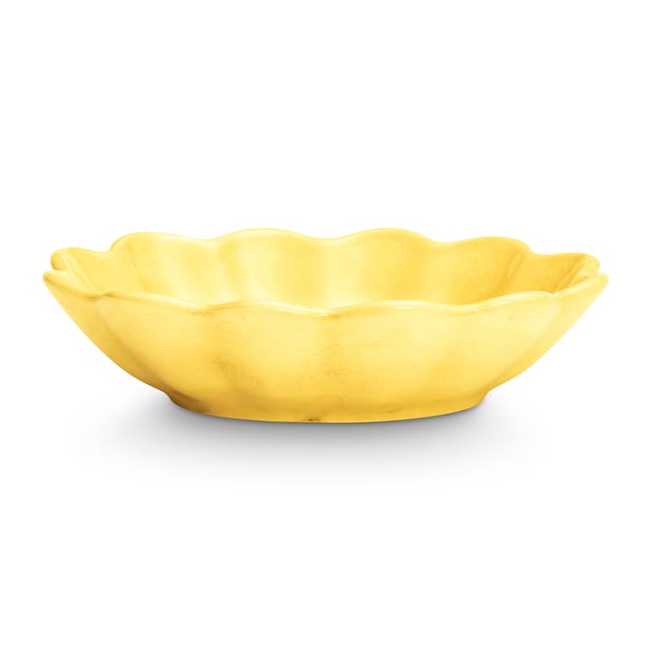 Oyster bowl 16x18 cm, Yellow Mateus