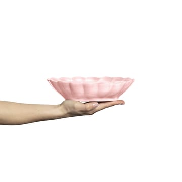 Oyster bowl 18x23 cm - Light pink - Mateus