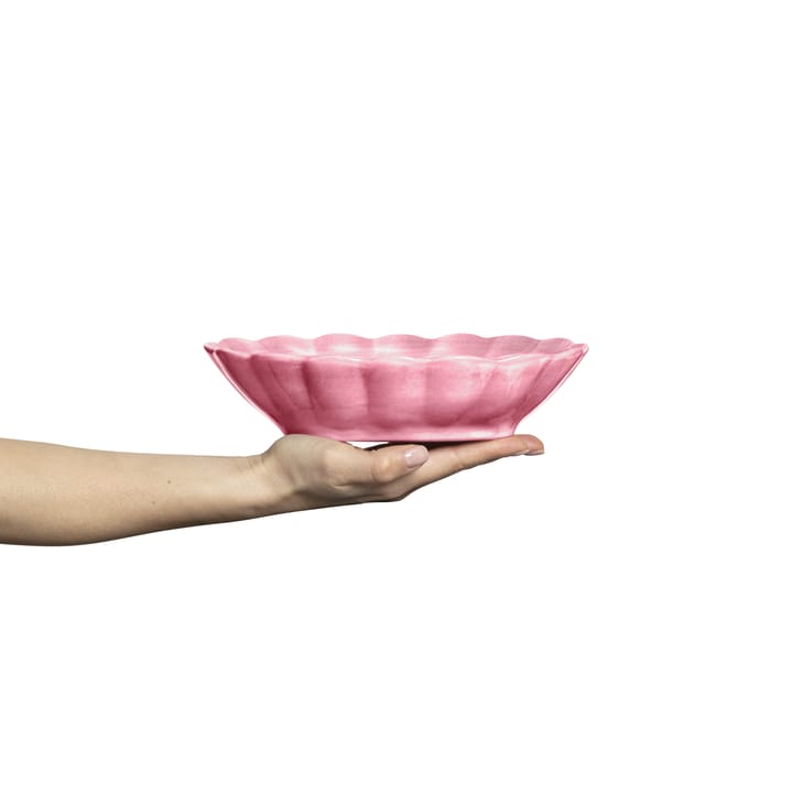 Oyster bowl 18x23 cm, Pink Mateus