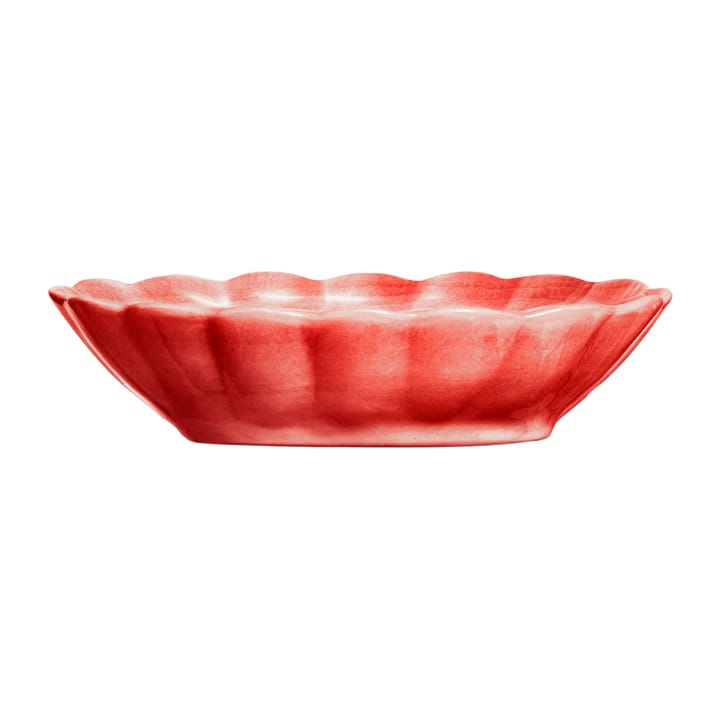 Oyster bowl 18x23 cm - Red-Limited Edition - Mateus