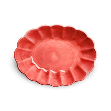 Oyster bowl 18x23 cm - Red-Limited Edition - Mateus