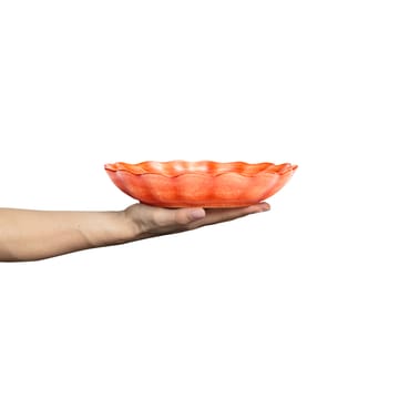 Oyster bowl Ø24 cm - Orange - Mateus