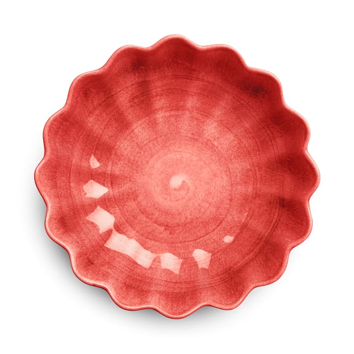 Oyster bowl Ø24 cm, Red-Limited Edition Mateus