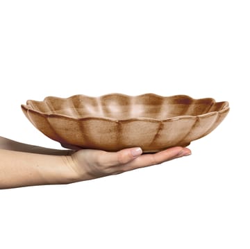 Oyster bowl Ø31 cm - cinnamon - Mateus