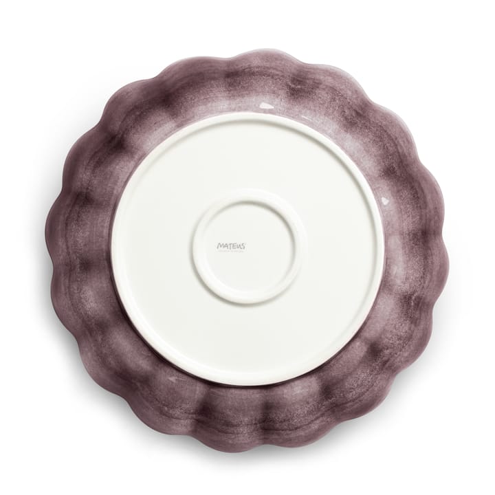 Oyster bowl Ø31 cm, Plum Mateus