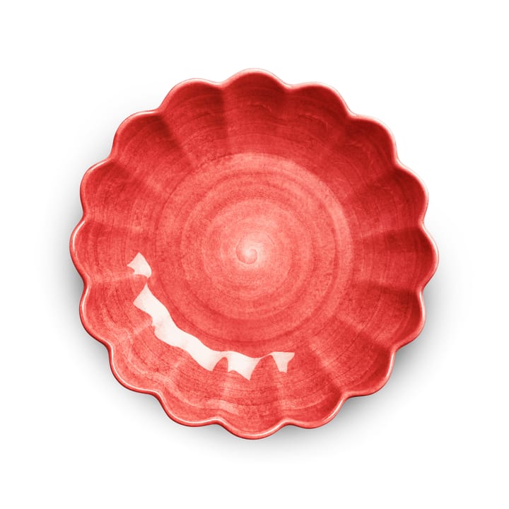 Oyster bowl Ø31 cm, Red-Limited Edition Mateus