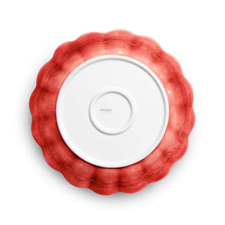 Oyster bowl Ø31 cm, Red-Limited Edition Mateus