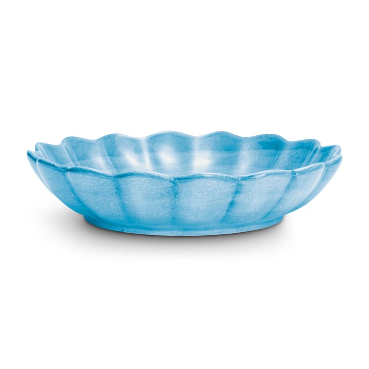 Oyster bowl Ø31 cm, Turquoise Mateus