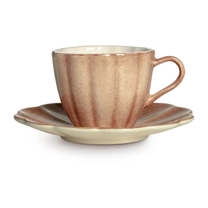 Oyster cup with saucer 25 cl, Cinnamon Mateus