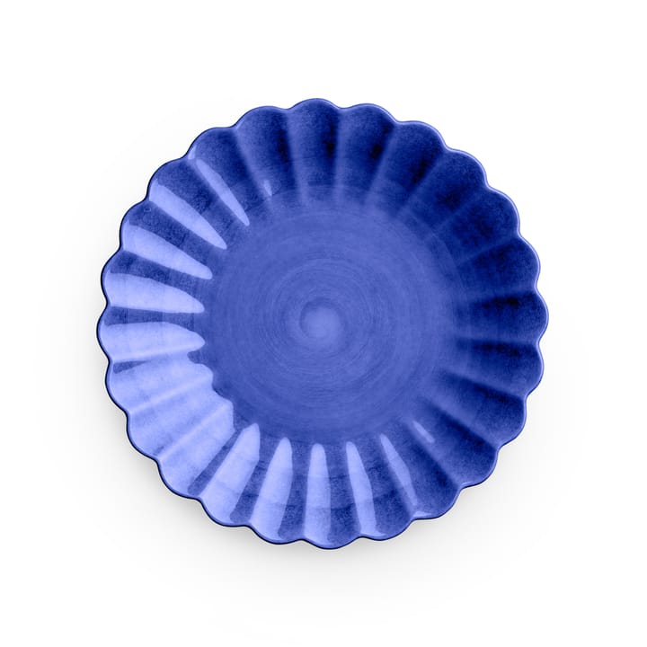 Oyster plate 20 cm, Blue Mateus