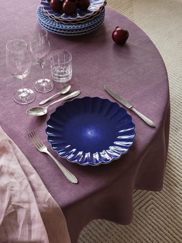 Oyster plate 28 cm - Blue - Mateus