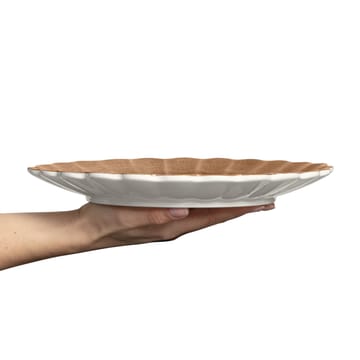 Oyster plate 28 cm - cinnamon - Mateus