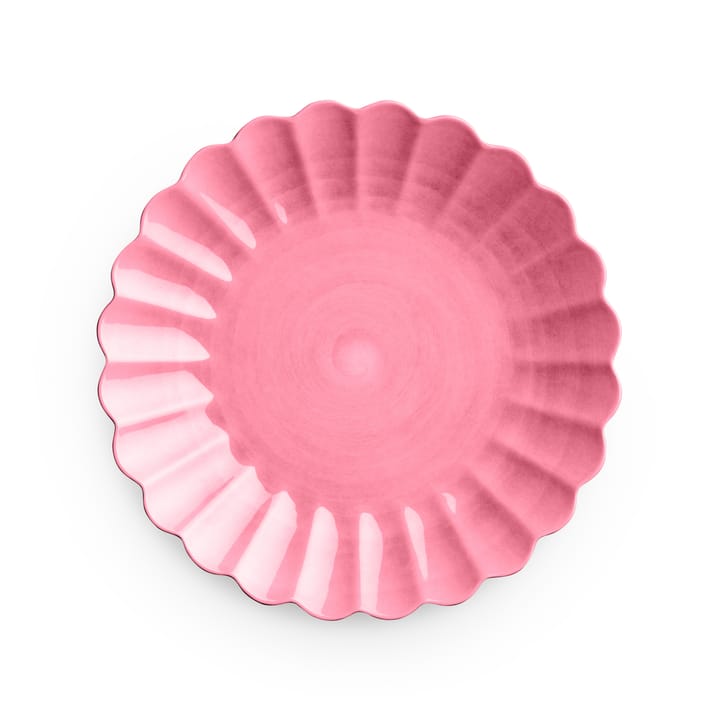 Oyster plate 28 cm, Pink Mateus