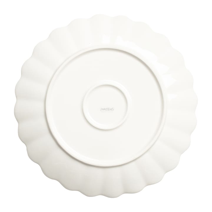 Oyster plate 28 cm, Red-Limited Edition Mateus