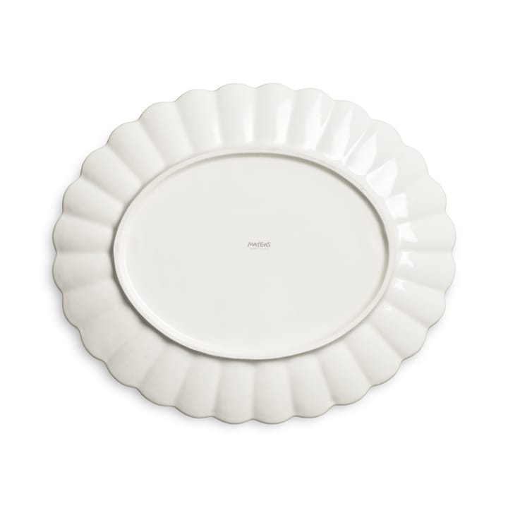 Oyster saucer 30x35 cm, grey Mateus