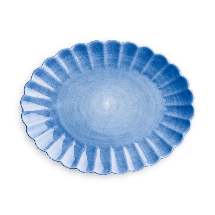 Oyster saucer 30x35 cm, Light blue Mateus