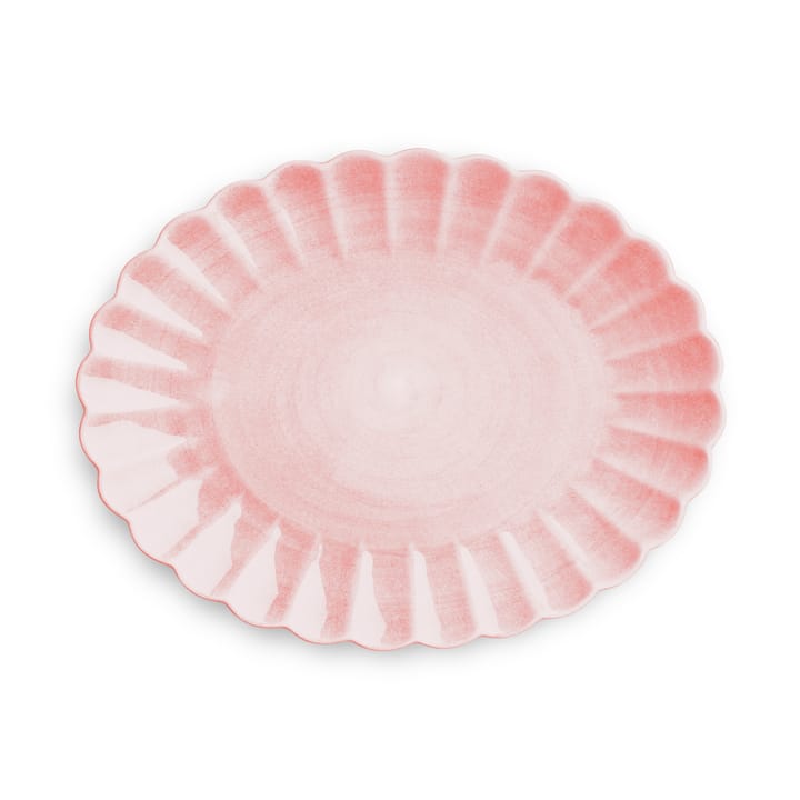 Oyster saucer 30x35 cm, Light pink Mateus