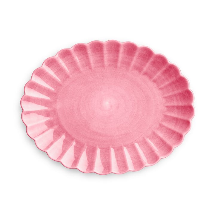 Oyster saucer 30x35 cm, Pink Mateus