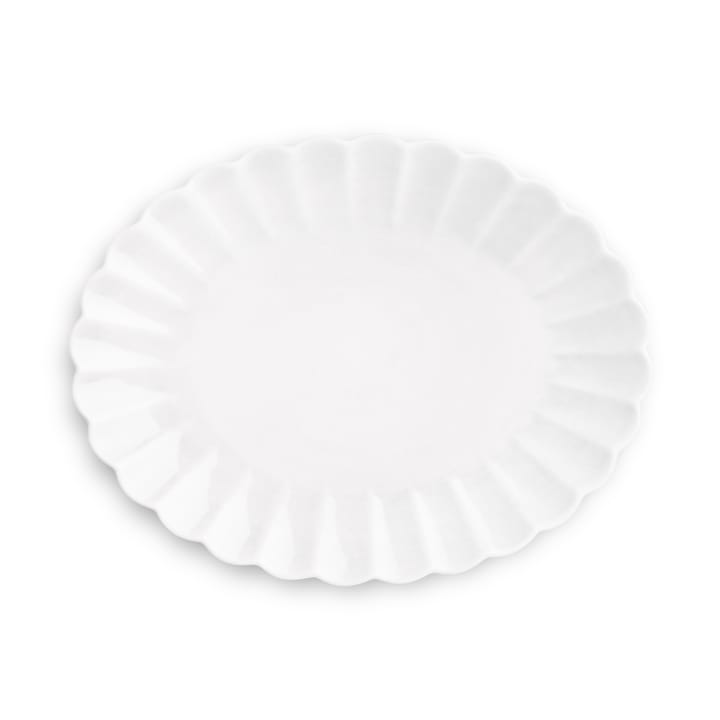 Oyster saucer 30x35 cm - White - Mateus