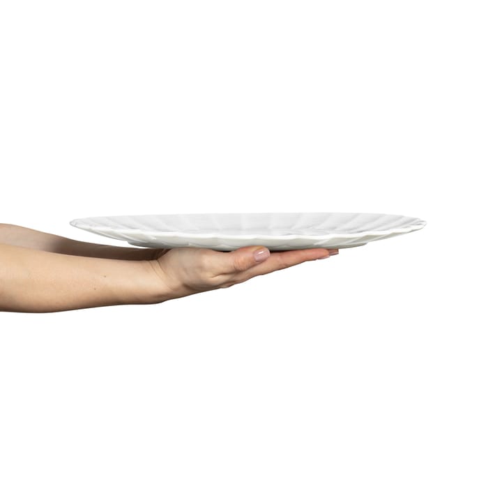 Oyster saucer 30x35 cm, White Mateus